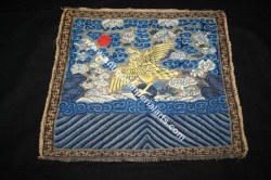 Antique Imperial Chinese Rank Badge CT9
