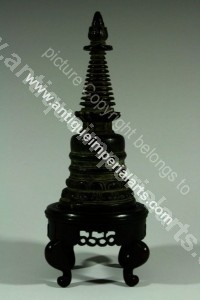 Ancient Chinese Bronze Stupa CB14 CB14