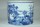 Antique Chinese Blue White Porcelain Brush Pot CP17