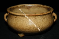 Antique Chinese Crackle Porcelain Censer CP16