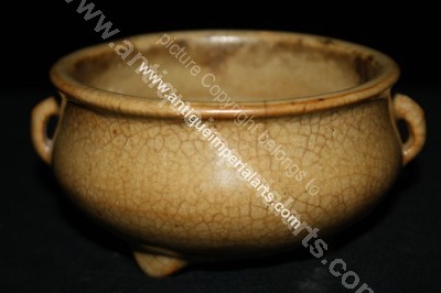 Antique Chinese Crackle Porcelain Censer CP16 CP16