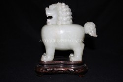 Antique Chinese Jade Lion Censer CJ1
