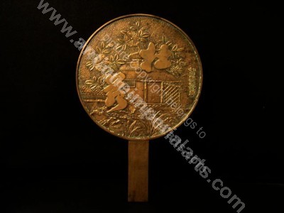 Antique Japanese Bronze Mirror JB4 JB4