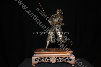Antique Japanese Bronze Statue JB2 JB2