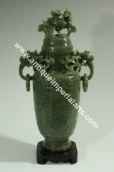 Great Large Chinese Carved Jade Vase CJ3