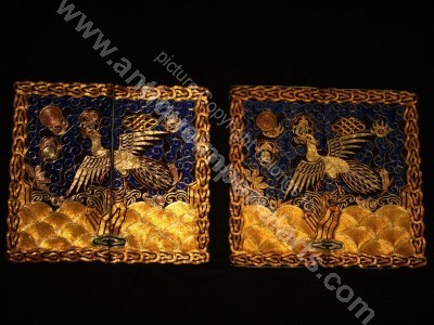 Imperial Chinese Rank Badge Pair CT48 CT48
