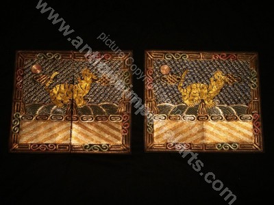Imperial Chinese Rank Badge Pair CT49 CT49